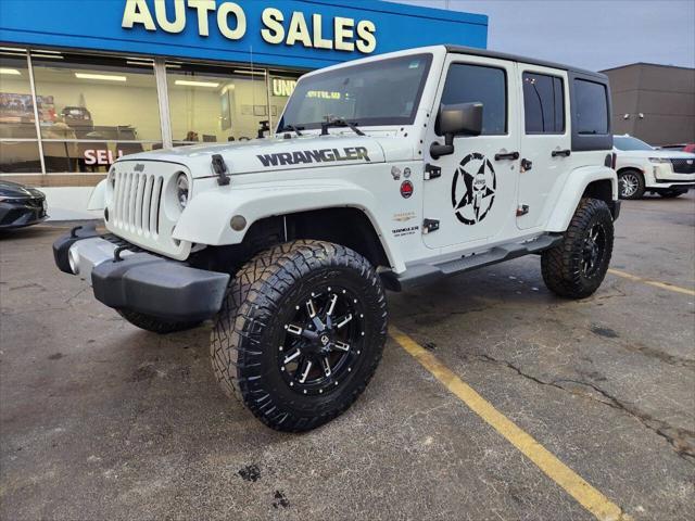 used 2015 Jeep Wrangler Unlimited car, priced at $15,950