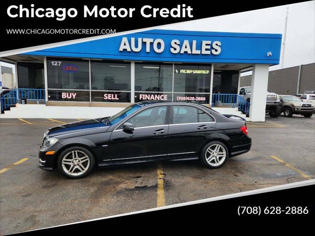 used 2012 Mercedes-Benz C-Class car, priced at $7,950