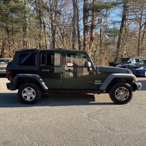 used 2011 Jeep Wrangler Unlimited car, priced at $14,950