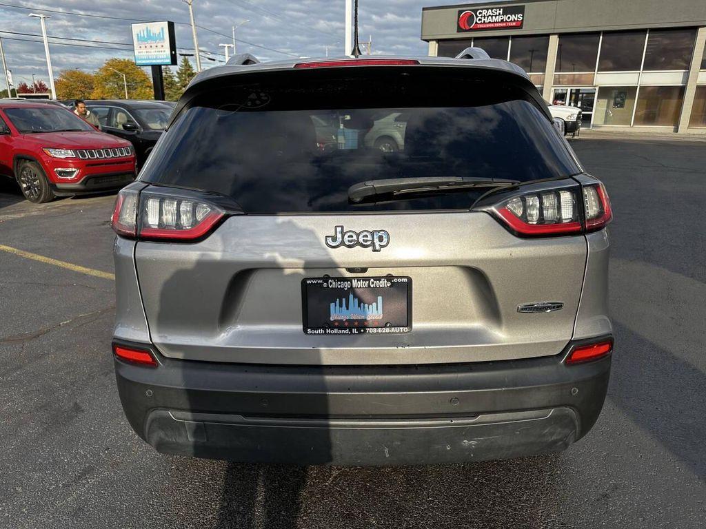 used 2021 Jeep Cherokee car, priced at $10,950