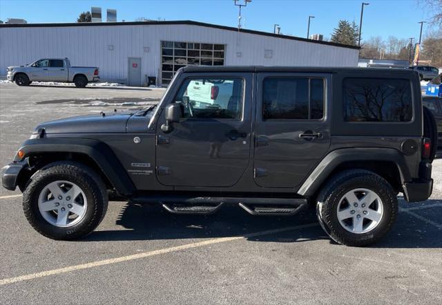 used 2018 Jeep Wrangler JK Unlimited car, priced at $15,950