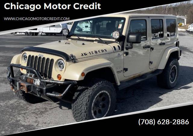 used 2012 Jeep Wrangler Unlimited car, priced at $8,950