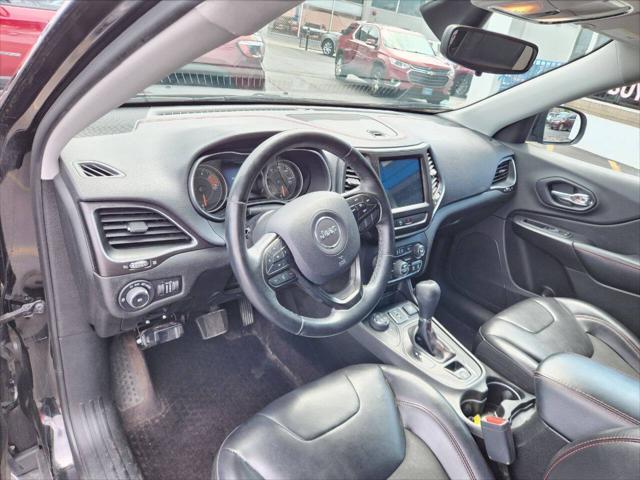 used 2019 Jeep Cherokee car, priced at $17,950