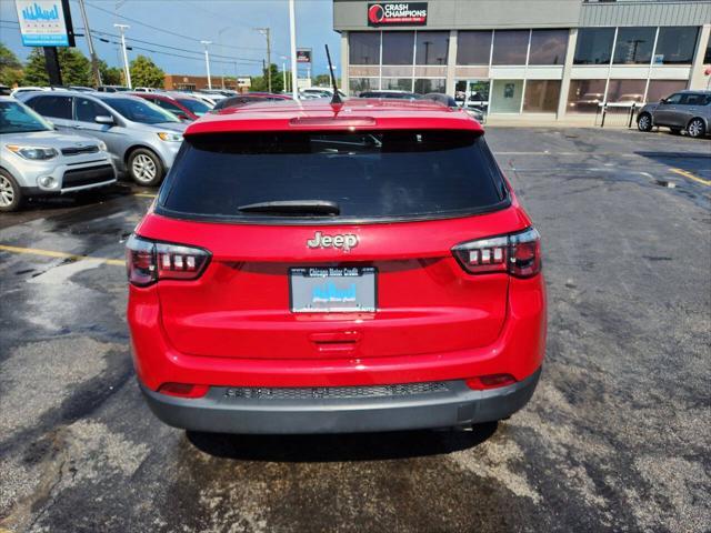 used 2021 Jeep Compass car, priced at $16,950
