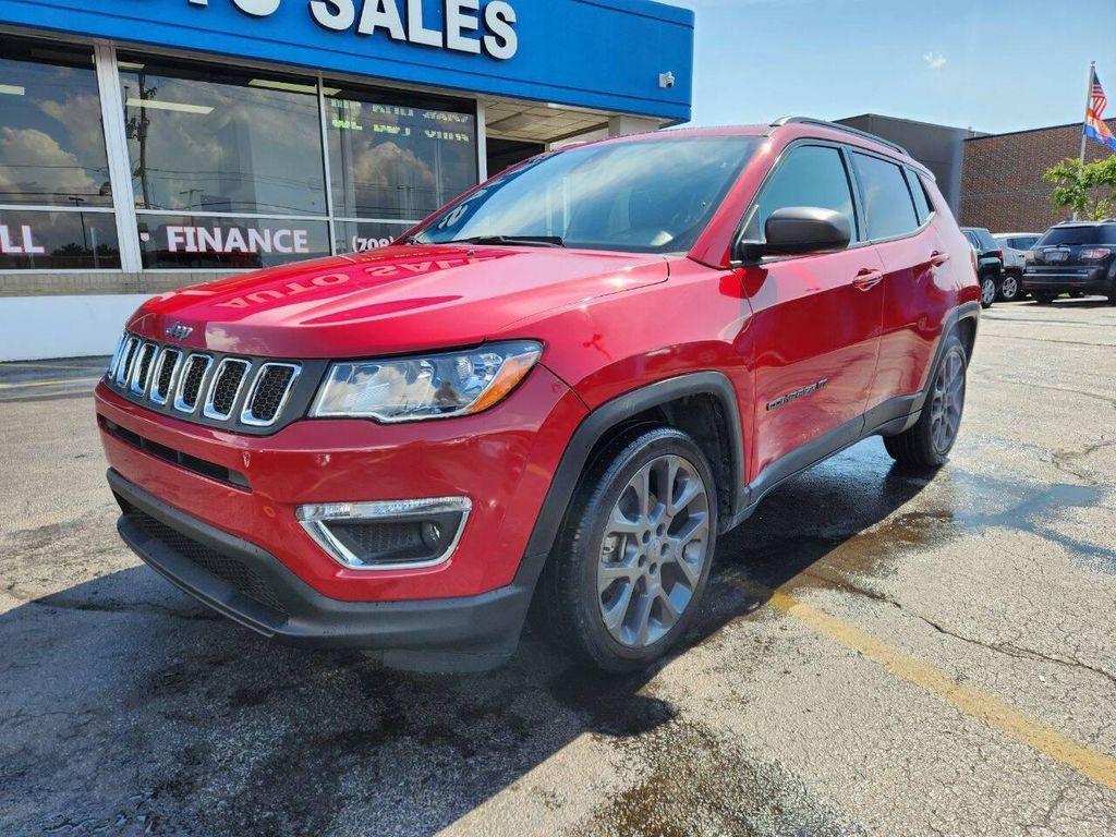 used 2021 Jeep Compass car, priced at $13,950