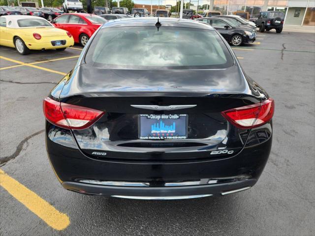 used 2016 Chrysler 200 car, priced at $7,970