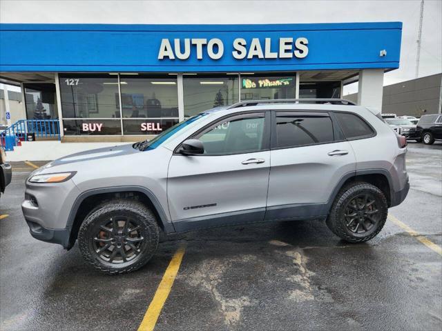 used 2017 Jeep Cherokee car, priced at $12,950