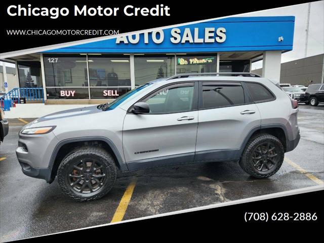 used 2017 Jeep Cherokee car, priced at $13,950