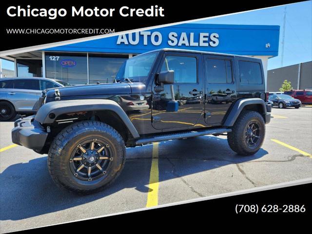 used 2012 Jeep Wrangler Unlimited car, priced at $11,970