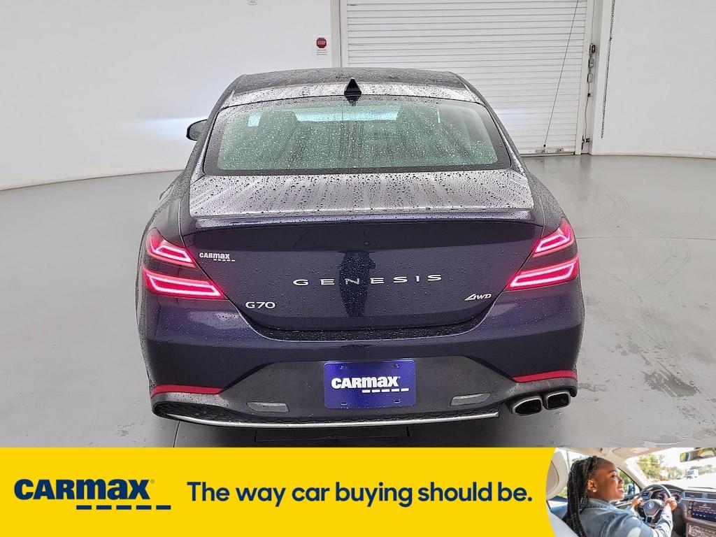 used 2023 Genesis G70 car, priced at $28,998