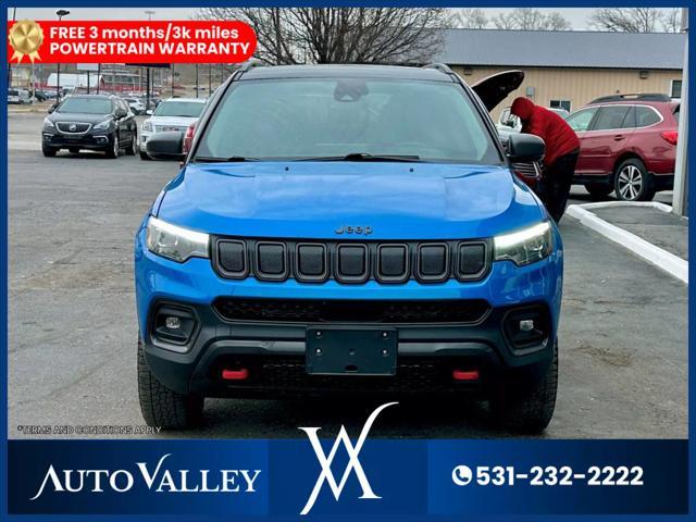 used 2022 Jeep Compass car, priced at $19,450