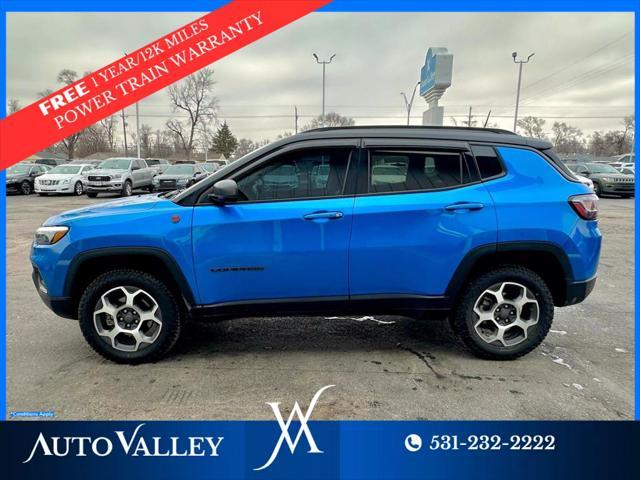 used 2022 Jeep Compass car, priced at $20,450