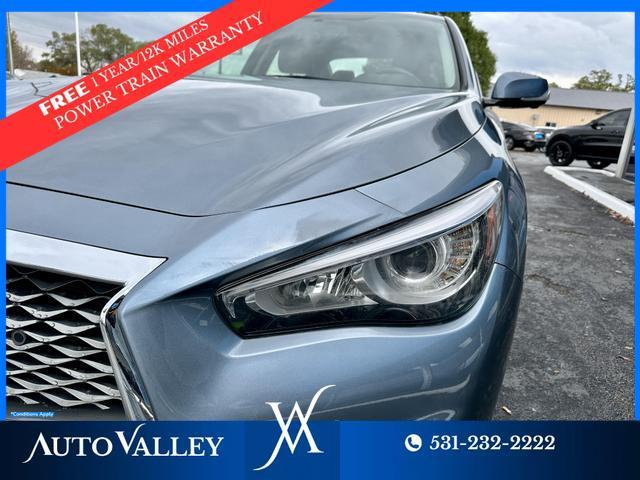 used 2018 INFINITI Q50 car, priced at $19,950