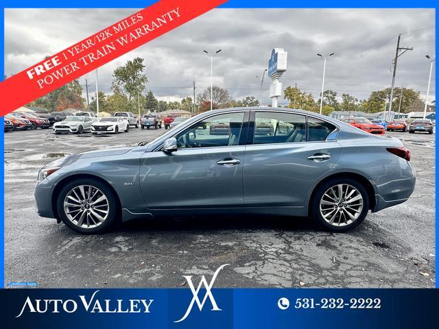 used 2018 INFINITI Q50 car, priced at $19,950