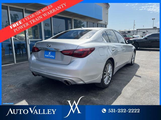 used 2019 INFINITI Q50 car, priced at $19,950