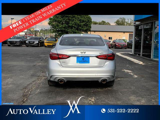 used 2019 INFINITI Q50 car, priced at $20,950