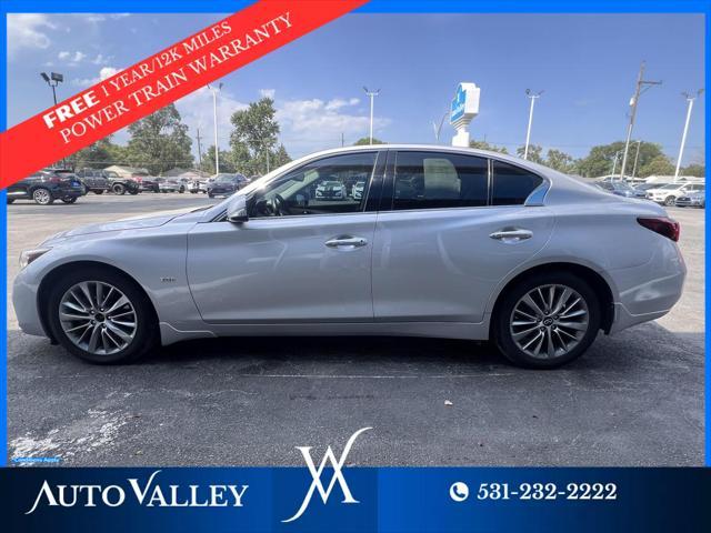 used 2019 INFINITI Q50 car, priced at $19,950