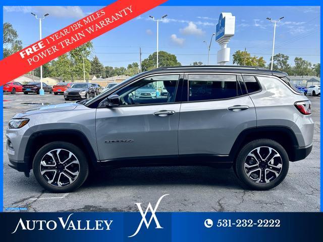 used 2022 Jeep Compass car, priced at $21,450