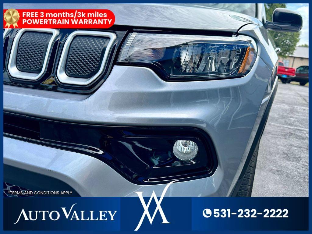 used 2022 Jeep Compass car, priced at $19,999