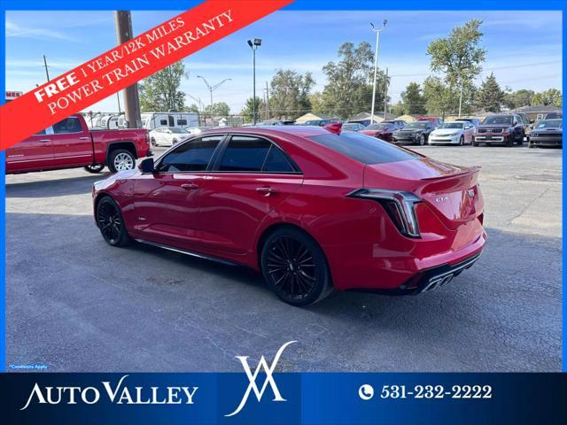 used 2021 Cadillac CT4 car, priced at $29,950