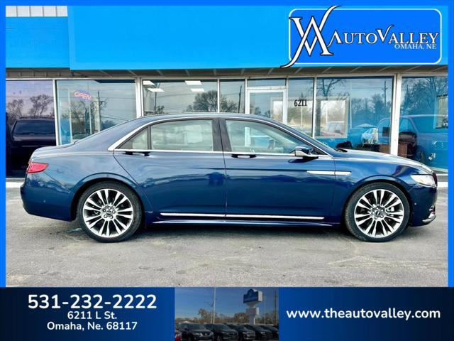 used 2017 Lincoln Continental car, priced at $18,950