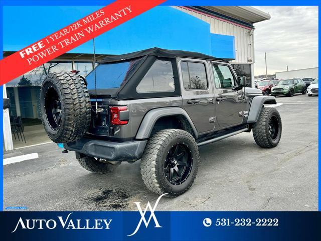 used 2019 Jeep Wrangler Unlimited car, priced at $27,700