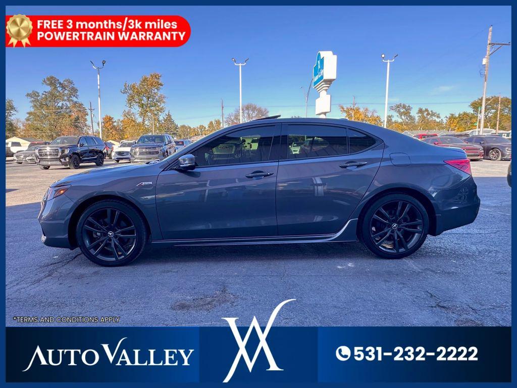 used 2020 Acura TLX car, priced at $21,950