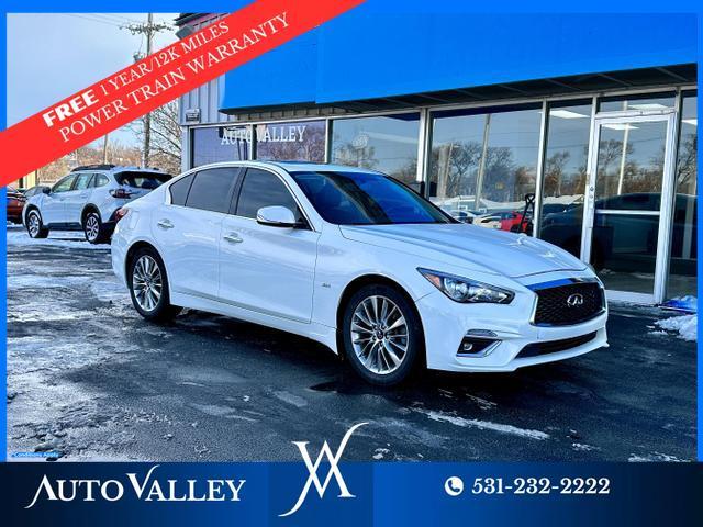 used 2019 INFINITI Q50 car, priced at $19,900