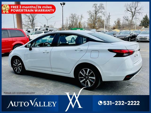 used 2022 Nissan Versa car, priced at $12,950