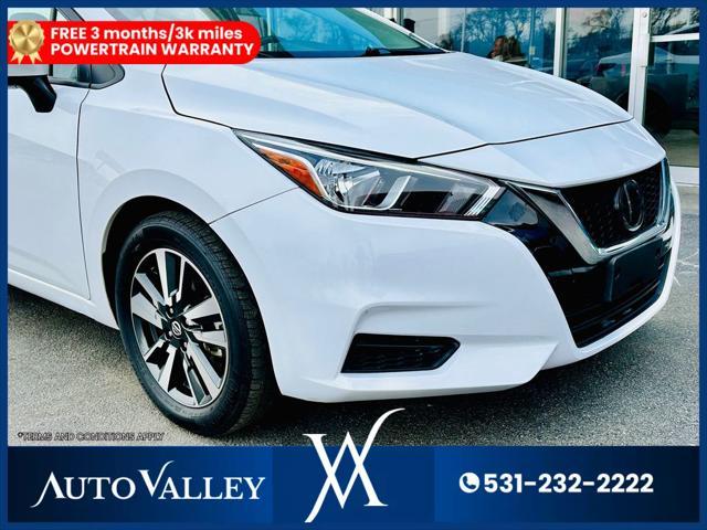 used 2022 Nissan Versa car, priced at $12,950
