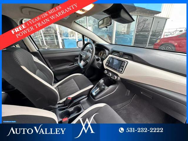 used 2022 Nissan Versa car, priced at $13,950