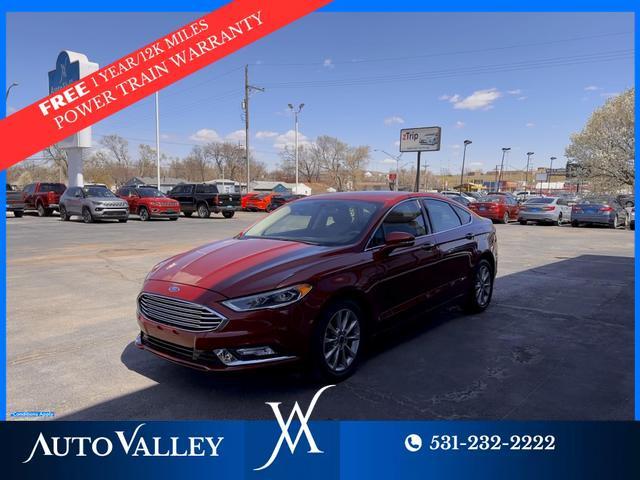 used 2017 Ford Fusion car, priced at $13,750