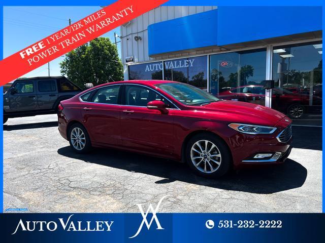 used 2017 Ford Fusion car, priced at $13,750