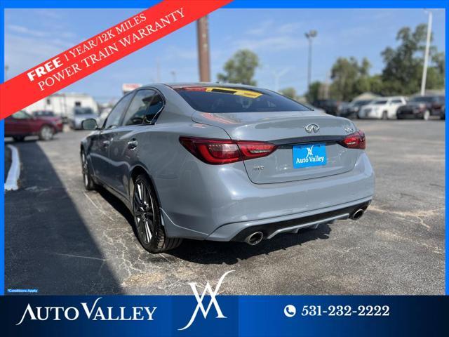 used 2022 INFINITI Q50 car, priced at $31,450