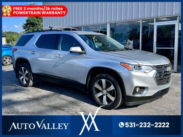 used 2021 Chevrolet Traverse car, priced at $18,950