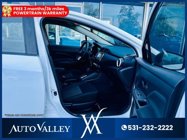 used 2022 Nissan Versa car, priced at $13,950