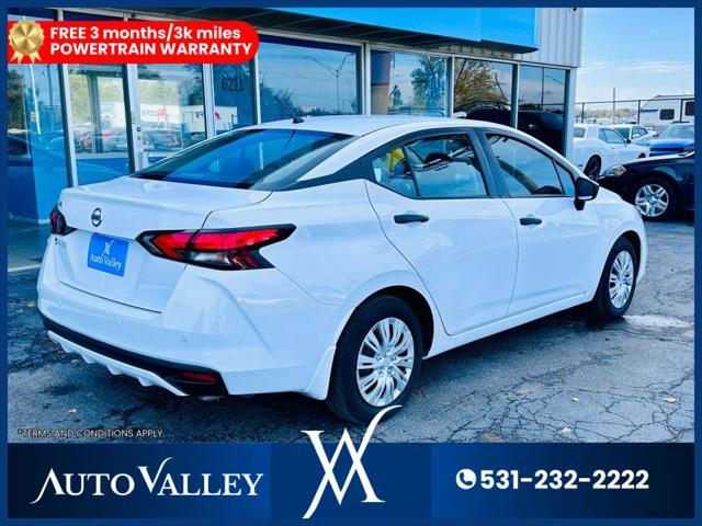 used 2022 Nissan Versa car, priced at $13,950