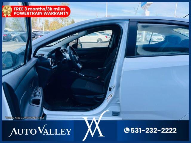 used 2022 Nissan Versa car, priced at $13,950