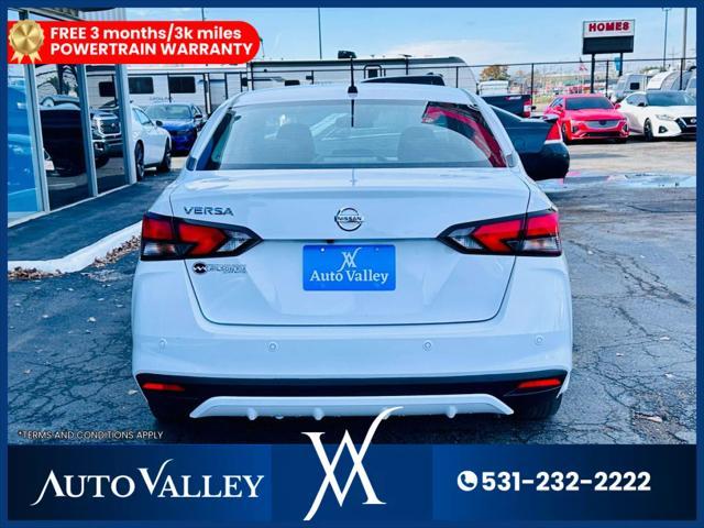 used 2022 Nissan Versa car, priced at $13,950