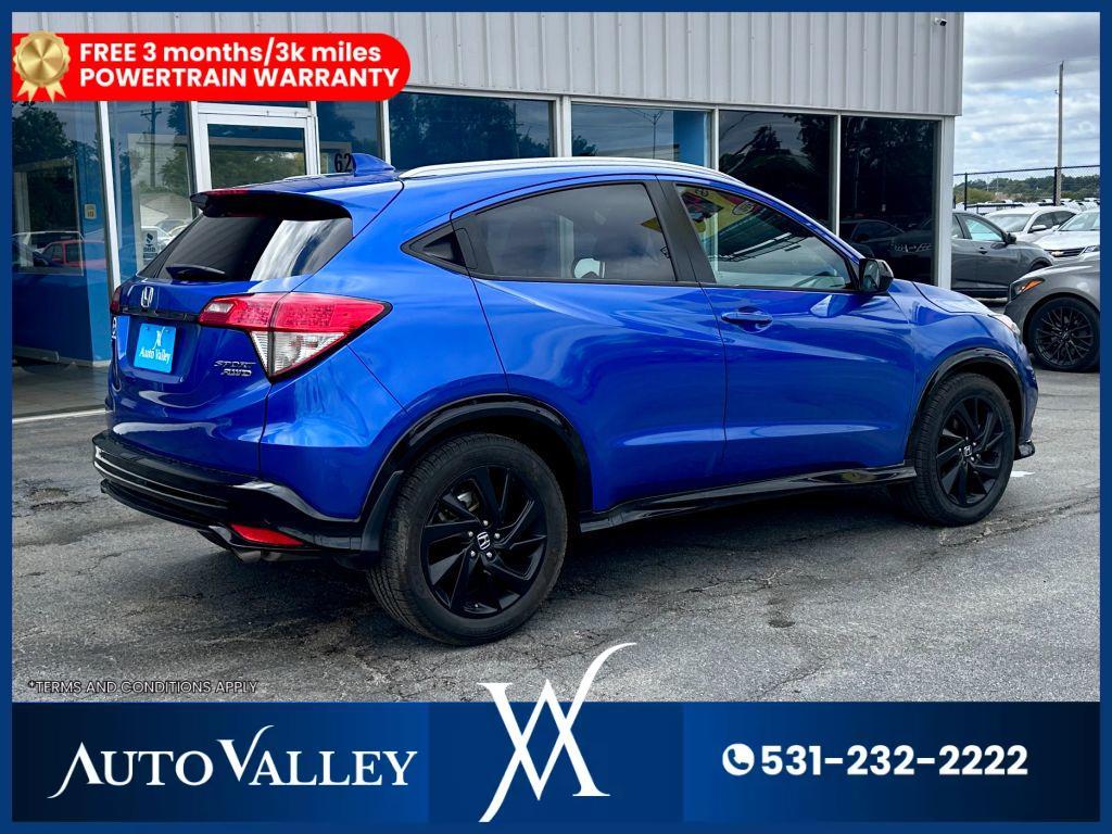 used 2022 Honda HR-V car, priced at $18,950