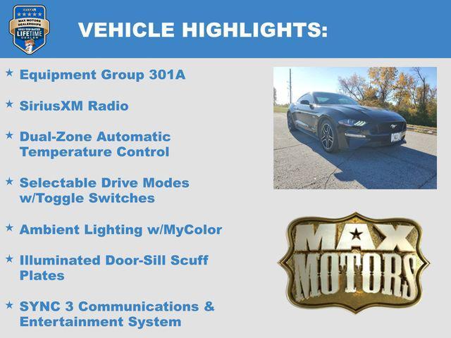 used 2022 Ford Mustang car, priced at $30,459