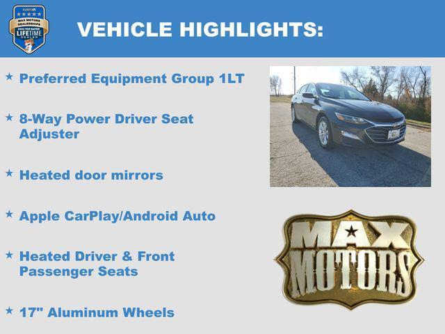 used 2023 Chevrolet Malibu car, priced at $17,108
