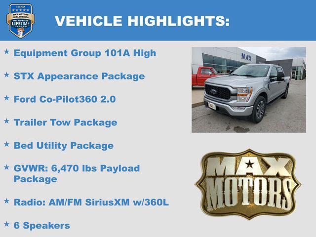 used 2022 Ford F-150 car, priced at $34,917