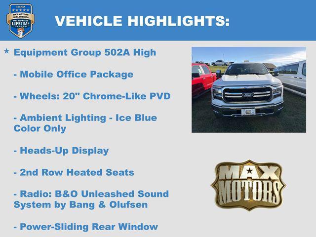 new 2025 Ford F-150 car, priced at $76,735