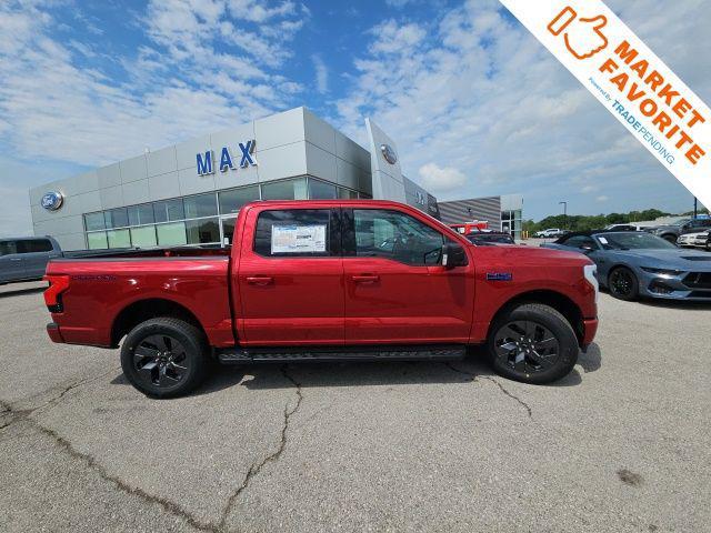 new 2025 Ford F-150 Lightning car, priced at $68,625
