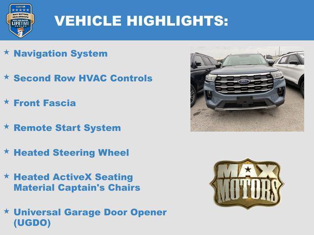 new 2025 Ford Explorer car, priced at $48,180