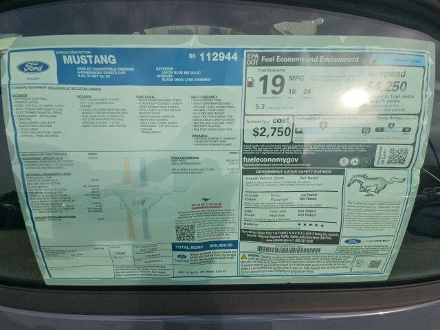 new 2025 Ford Mustang car, priced at $66,455