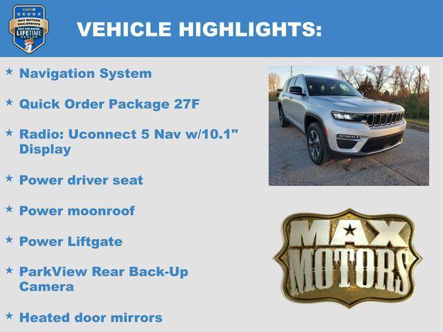 used 2024 Jeep Grand Cherokee 4xe car, priced at $31,157