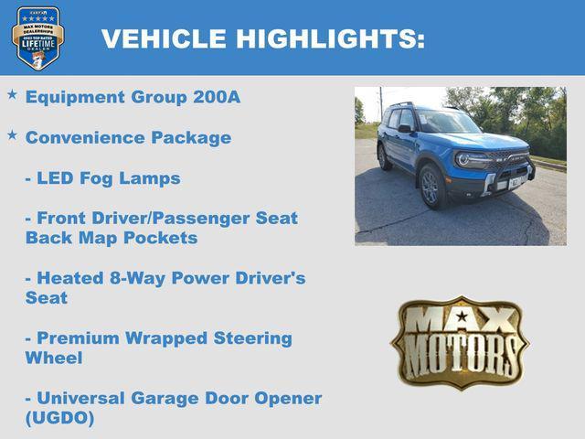 new 2025 Ford Bronco Sport car, priced at $35,052