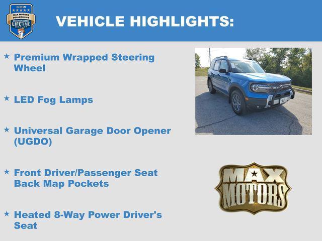 new 2025 Ford Bronco Sport car, priced at $35,052
